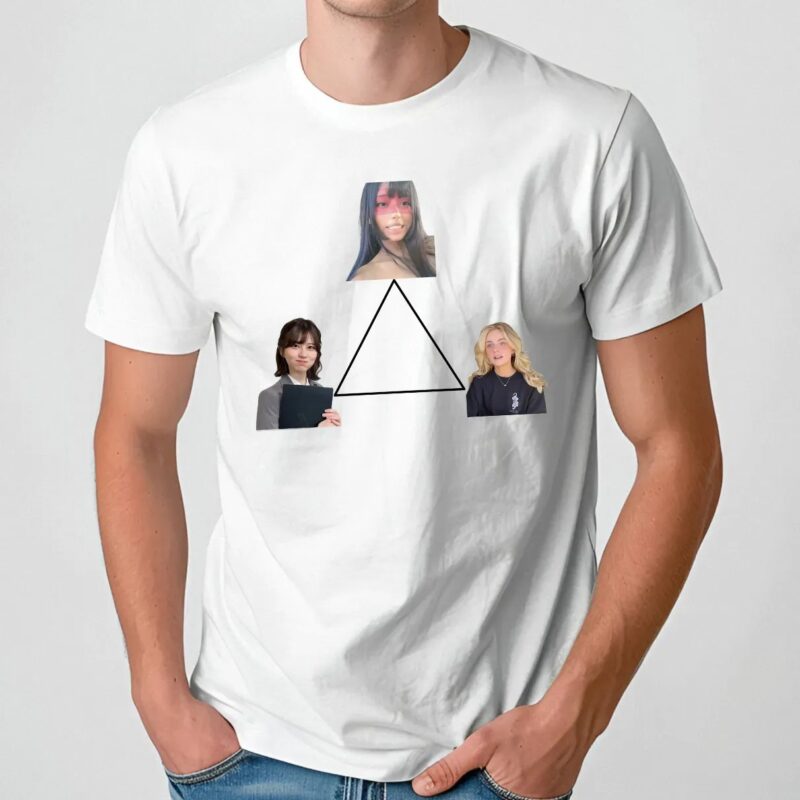 Gooner Trinity Girl What Columbus Saw, Japanese Salarywoman Sao And Midwestern German Cashier T Shirt