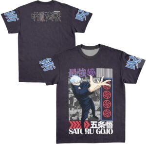 Satoru Gojo V2 Jujutsu Kaisen Anime T Shirt