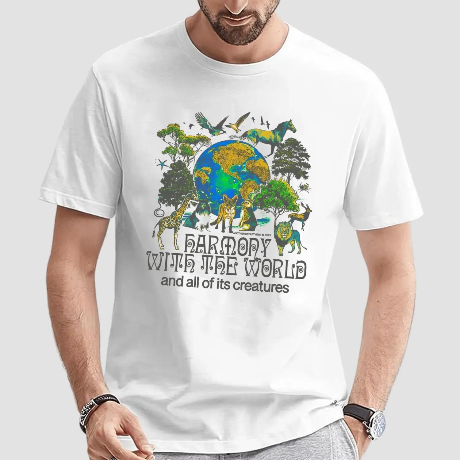 Harmony With The World And All Of Its Creatures T Shirt