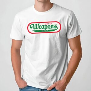 Weapons Famous Hot Dogs Since 2 17 T Shirt