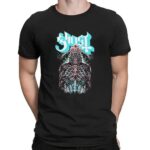 Ghost Skeleton Cyborg Horror T Shirt