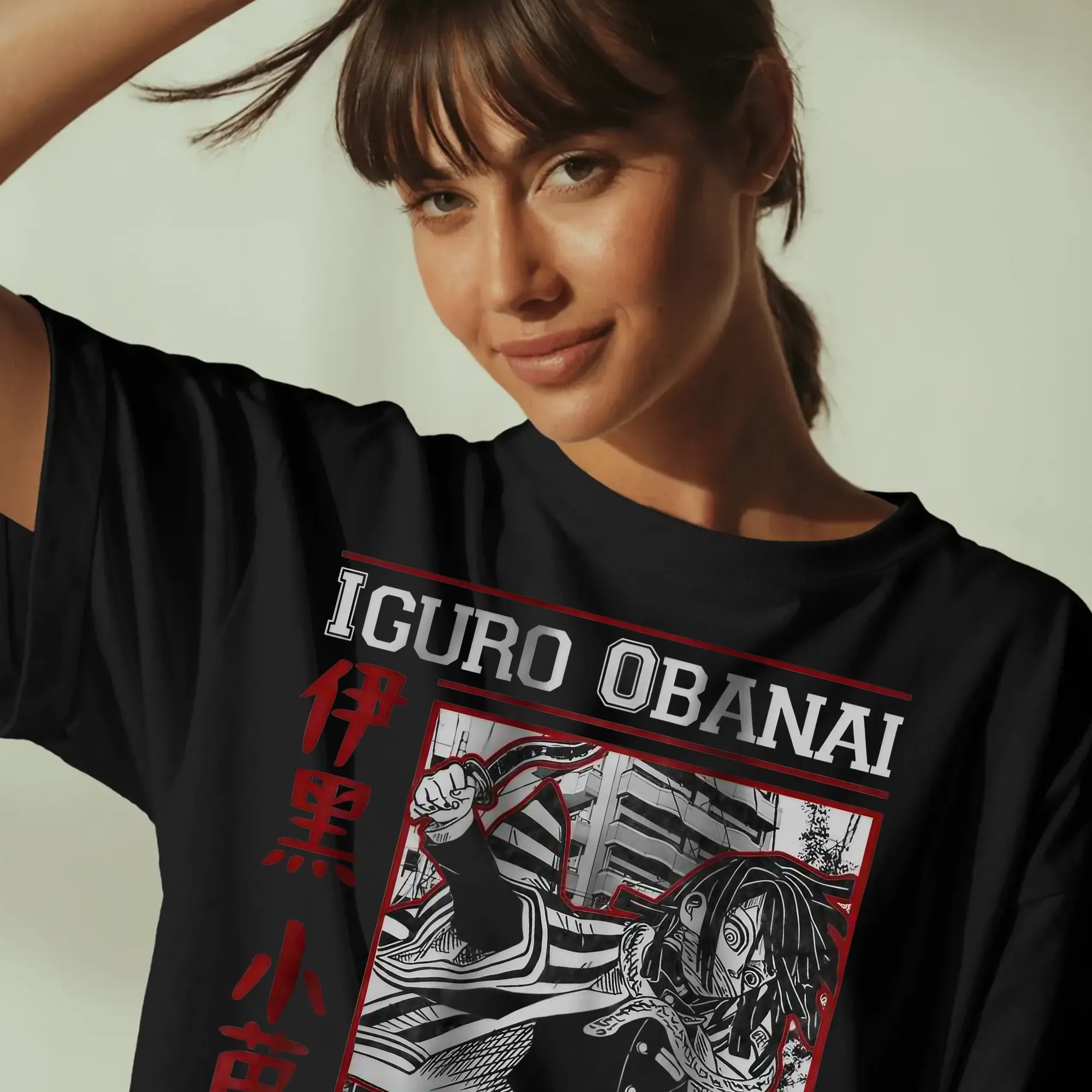 Iguro Obanai Demon Slayer Serpent Hashira Snake Pillar Anime T Shirt