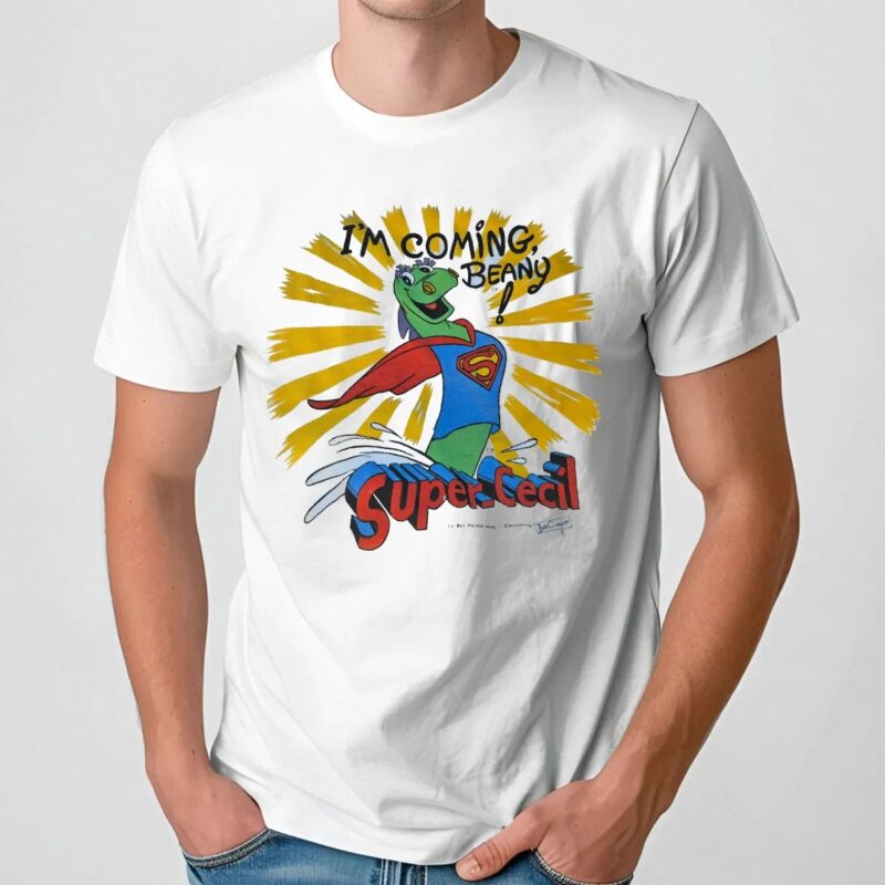 I’m Coming Beany Super-cecil Superman Parody T Shirt