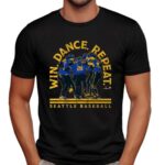 Seattle Baseball Win Dance Repeat 2025 T Shirt