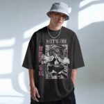Demon Slayer Mitsuri Kanroji Vintage Anime Manga Style T Shirt