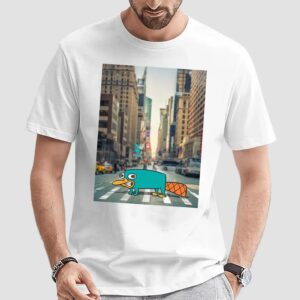 Perry the Platypus Phineas and Ferb Street T Shirt