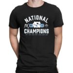 Carolina Tar Heels 2017 NCAA Men's Basketball National Champions Cholla Multi Champ T Shirt