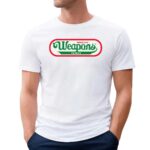 Weapons Famous Hot Dogs Since 2 17 T Shirt