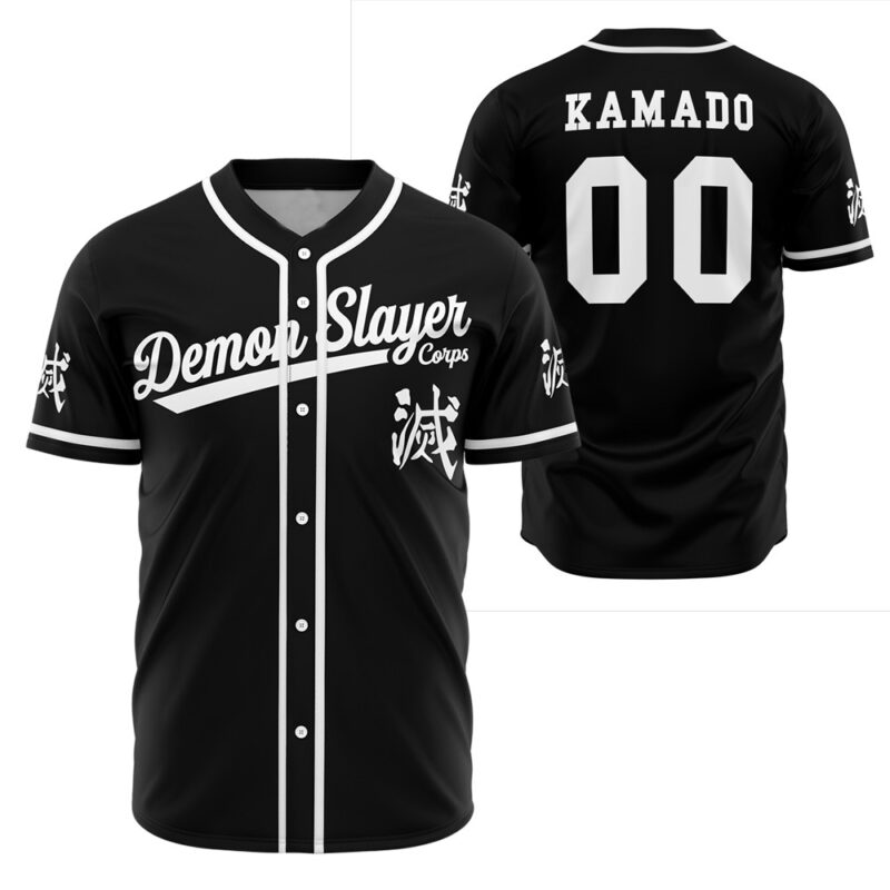 Kamado Demon Slayer Corps Baseball Jersey