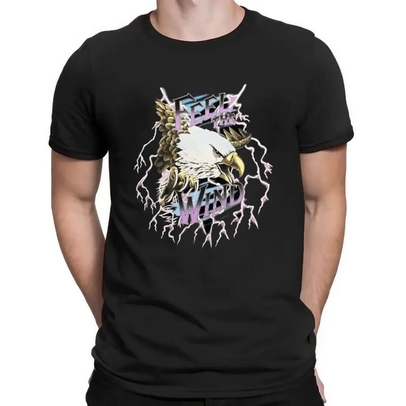 Kanye West American Thunder Feel The Wind T Shirt