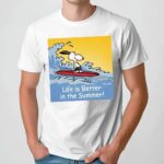 Snoopy Surfing Life Is Better In The Summer T Shirt
