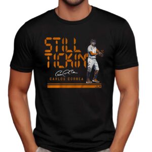 Carlos Correa Still Tickin' Signature Graphic T Shirt