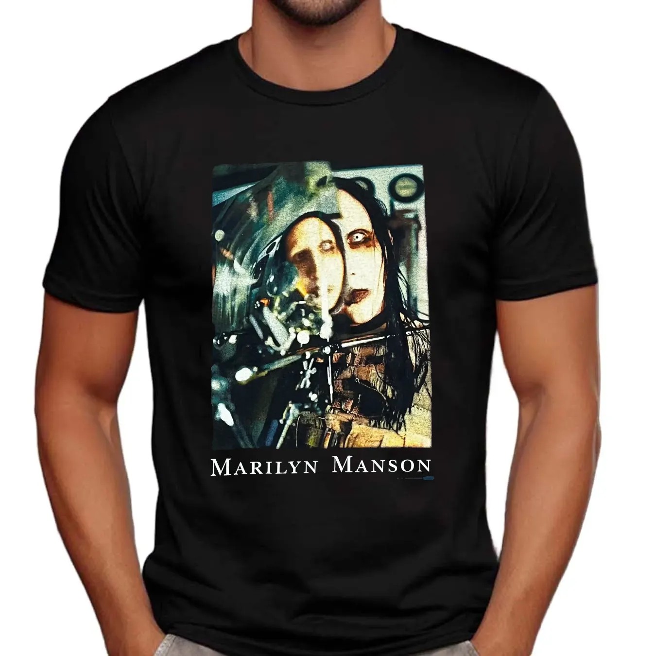 Marilyn Manson Beautiful People Vintage 1997 90s T Shirt
