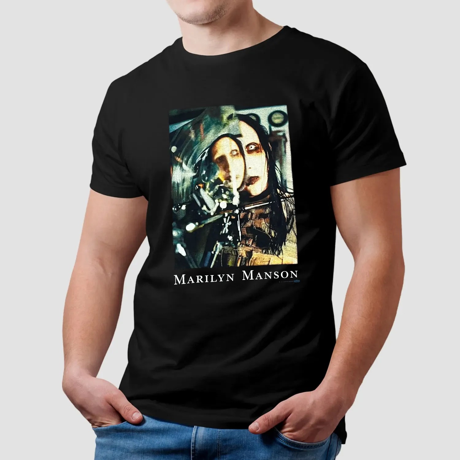 Marilyn Manson Beautiful People Vintage 1997 90s T Shirt