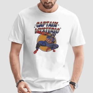 Captain Mysterio Marvel WWE Cosplay T Shirt