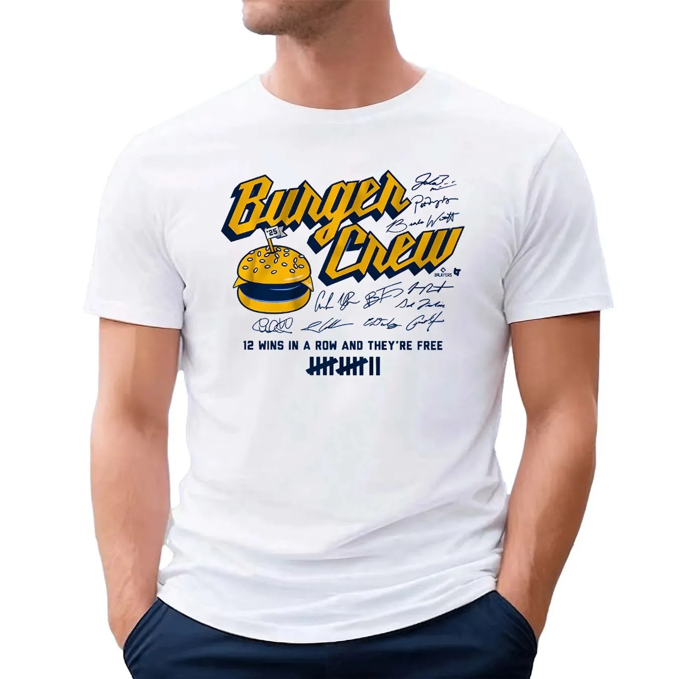 Milwaukee Burger Crew 12 Wins In A Row And They're Free Signatures T Shirt