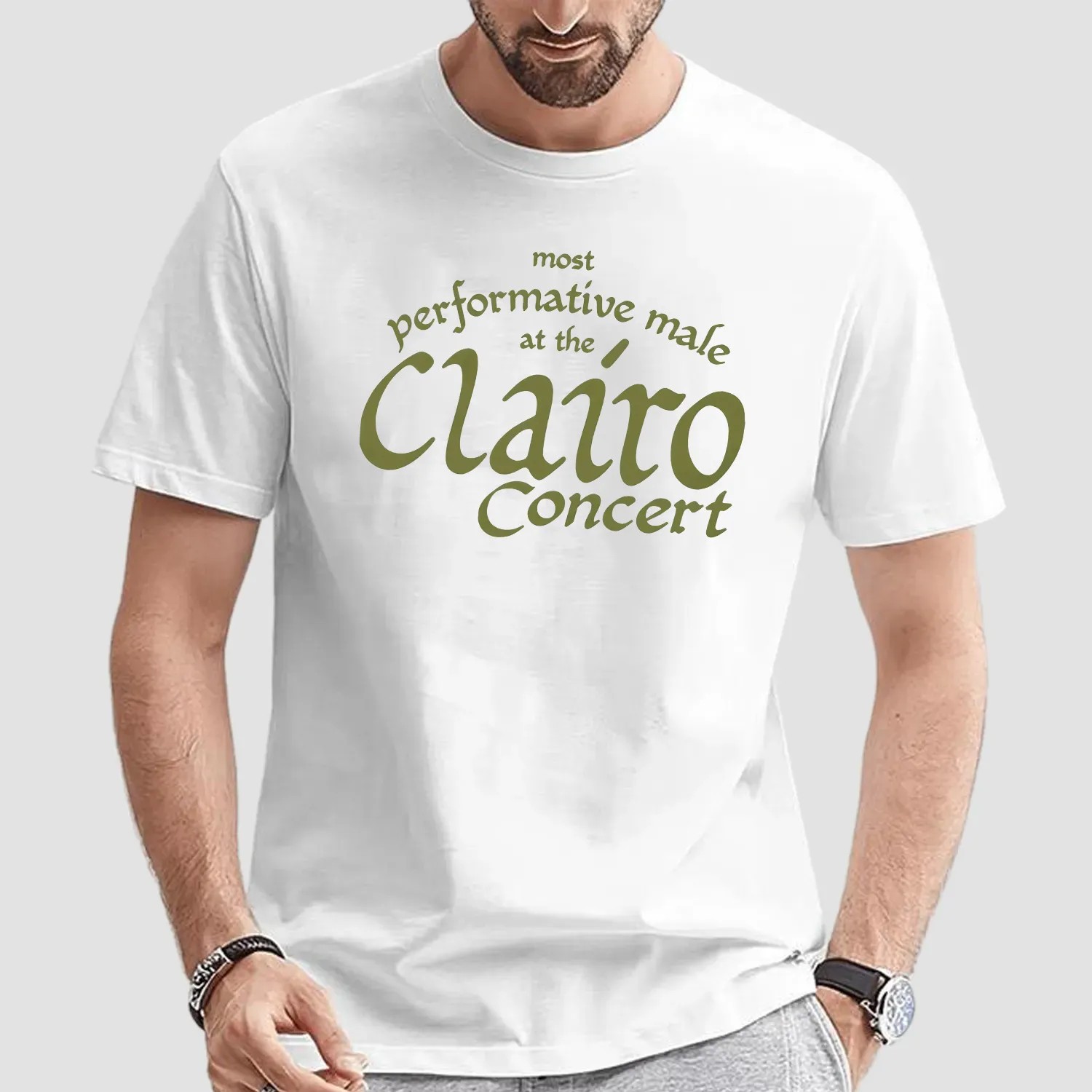 Most Performative Male At The Clairo Concert Meme T Shirt