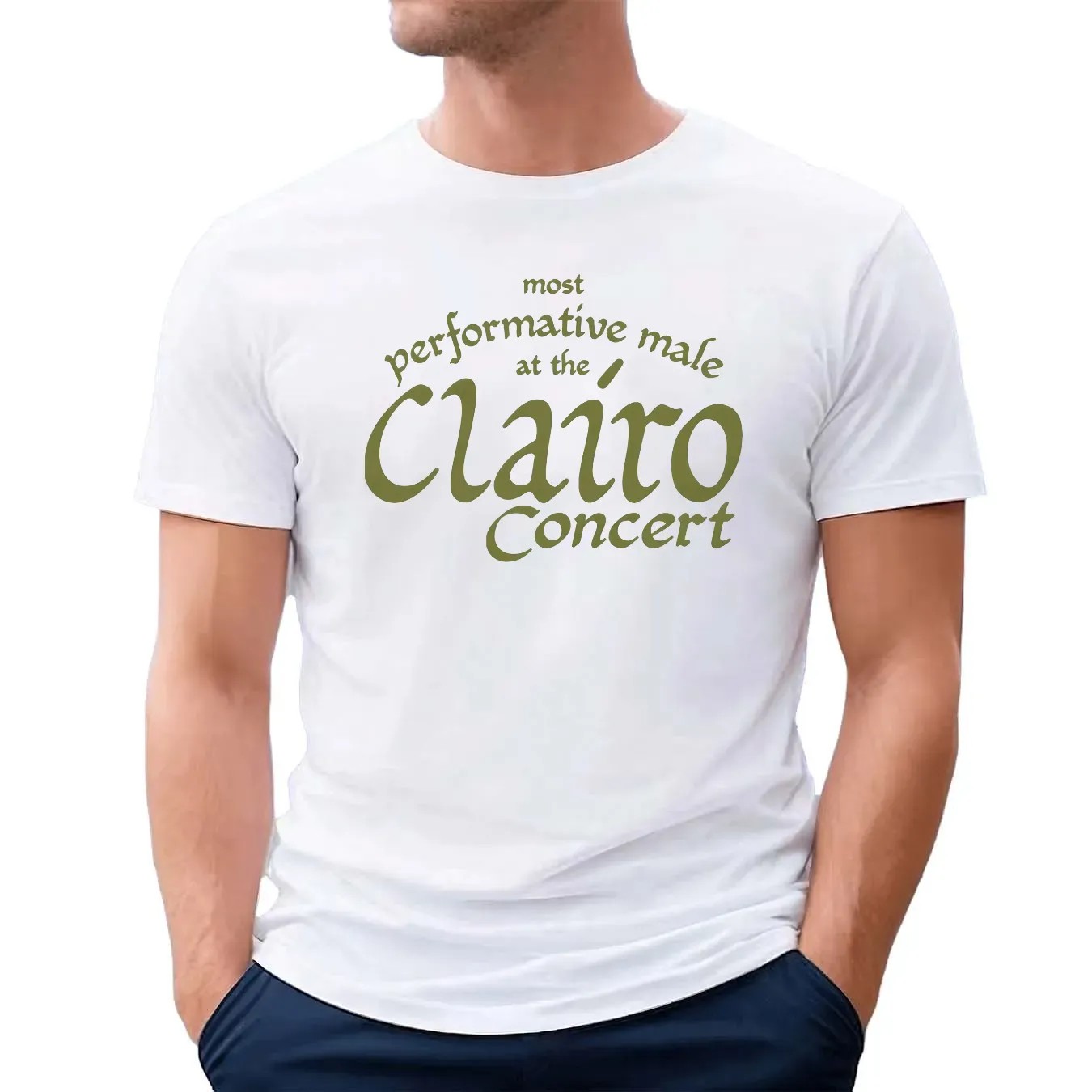 Most Performative Male At The Clairo Concert Meme T Shirt