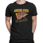 Arizona State Basketball Retro Swish T Shirt