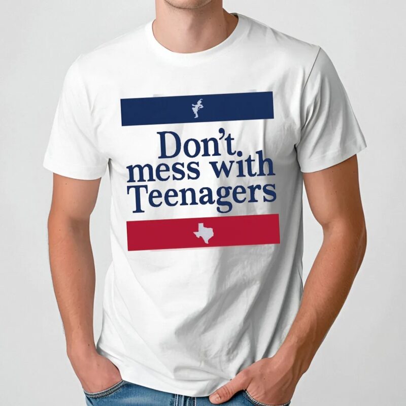 My Chemical Romance Arlington Concert Don't Mess With Teenagers T Shirt