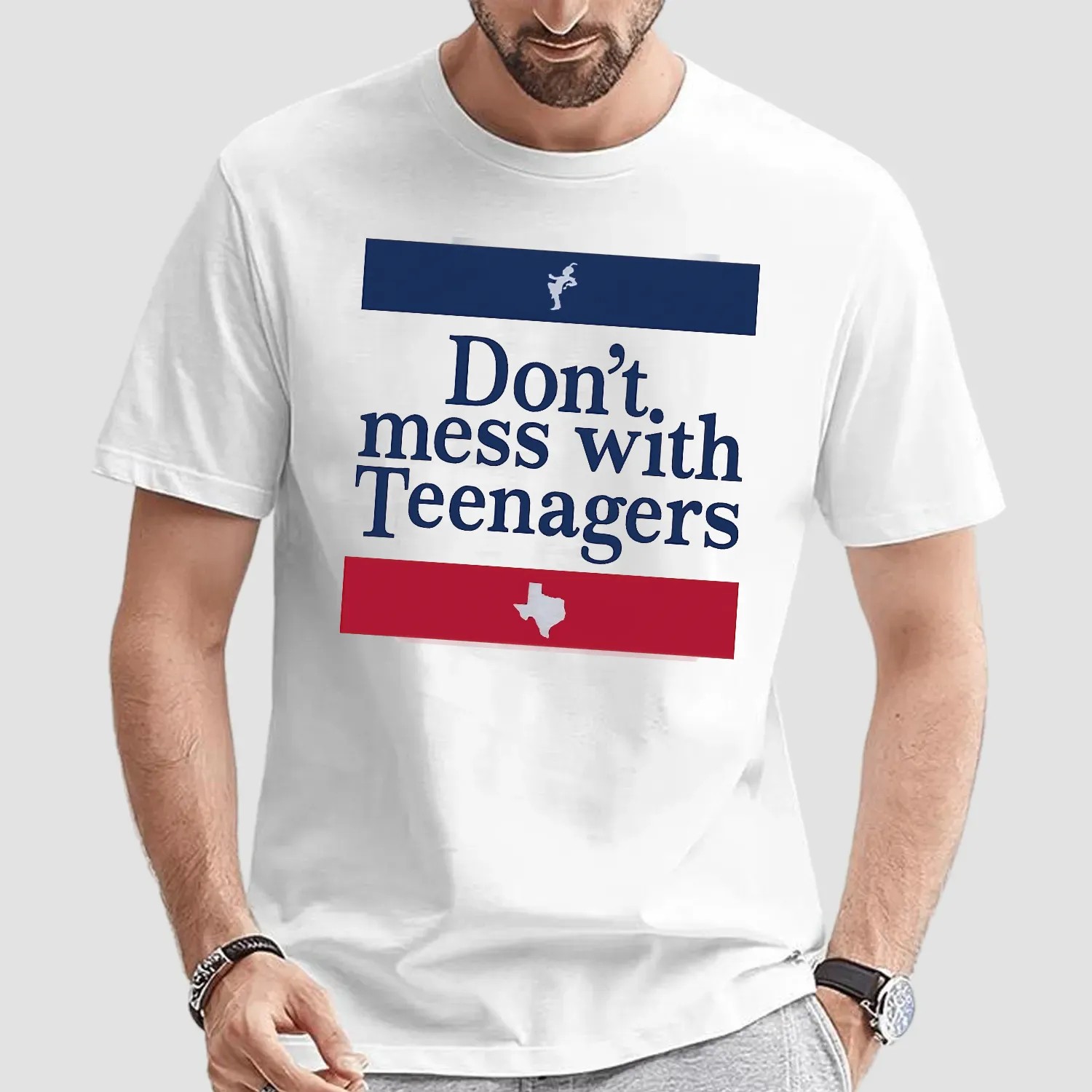 My Chemical Romance Arlington Concert Don't Mess With Teenagers T Shirt