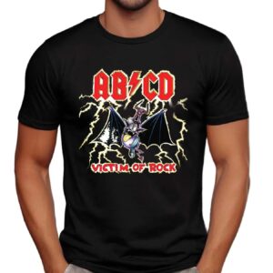 AB CD Victim Of Rock T Shirt