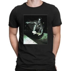 Skateboarding Darth Vader Ollie To The Darkside T Shirt