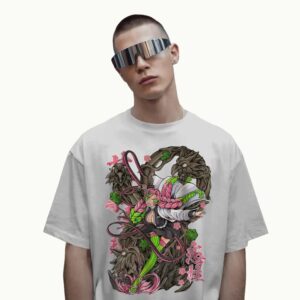 Mitsuri Kanroji Demon Slayer Love Hashira Graphic Anime T Shirt