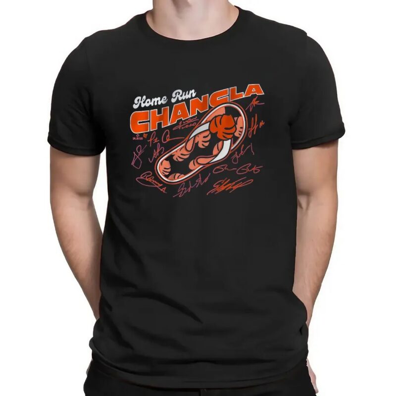 New York Baseball Home Run Chancla Signatures T Shirt