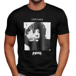 Lady Gaga Mayhem Faded Effect T Shirt