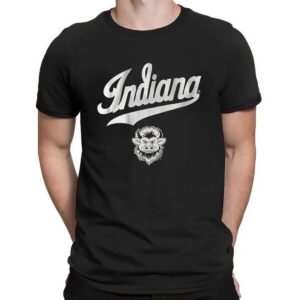 Indiana Hoosiers Football Mascot Script T Shirt
