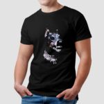 Iced Out Doberman Bust Down Flexing T Shirt