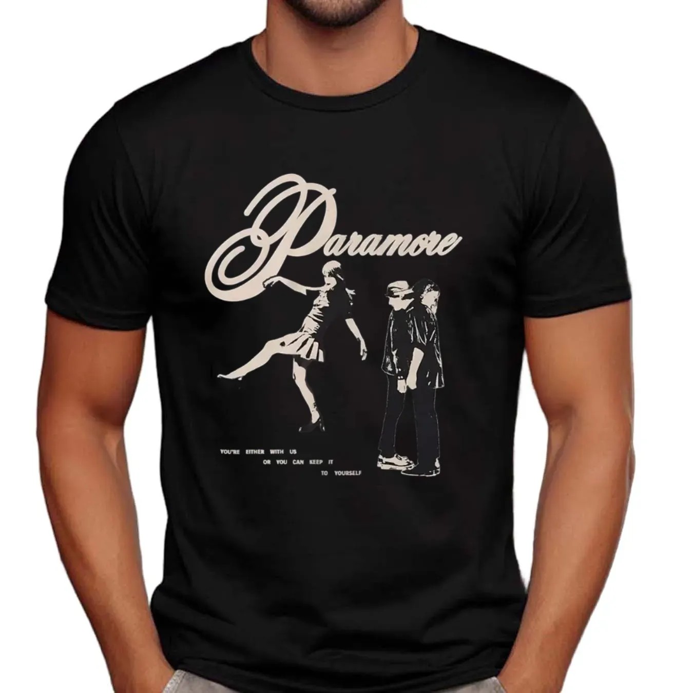 Paramore You're Either With Us Or You Can Keep It To Yourself T Shirt