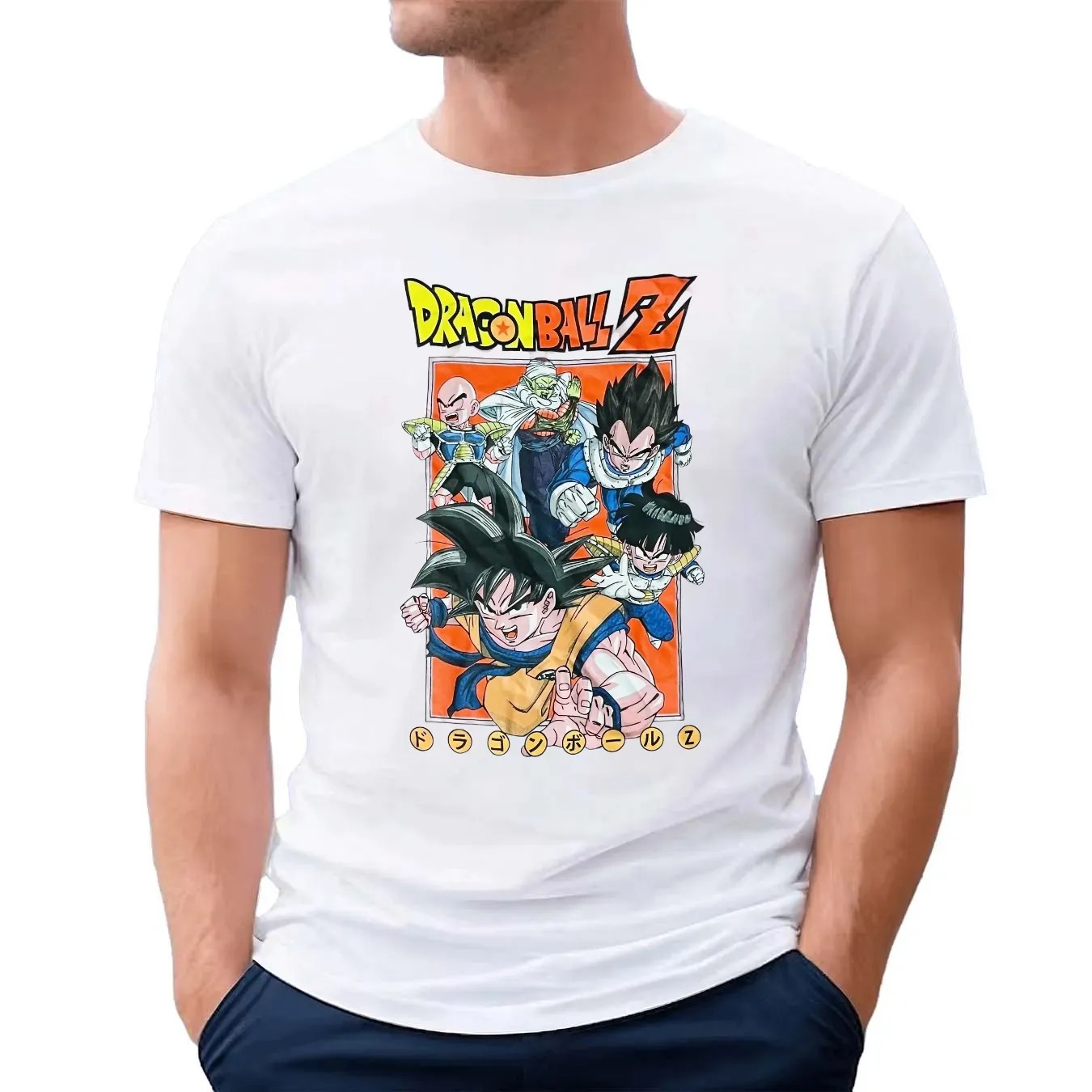 Pink Dragon Ball Z With Goku And Team T Shirt