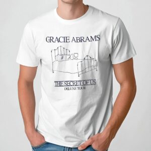 Gracie Abrams The Secret Of Us Deluxe Tour Bed T Shirt