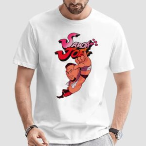 Samoa Joe Wwe Cartoon T Shirt