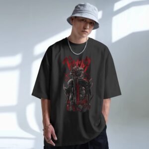 Berserk Guts Berserker Armor Blood Red Anime T Shirt