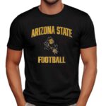 Arizona State Football Sparky Logo T Shirt