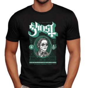 Ghost Band The United Clergy Of Ghost 666 Dollars Infernal Reverse Note Mummy Dust T Shirt