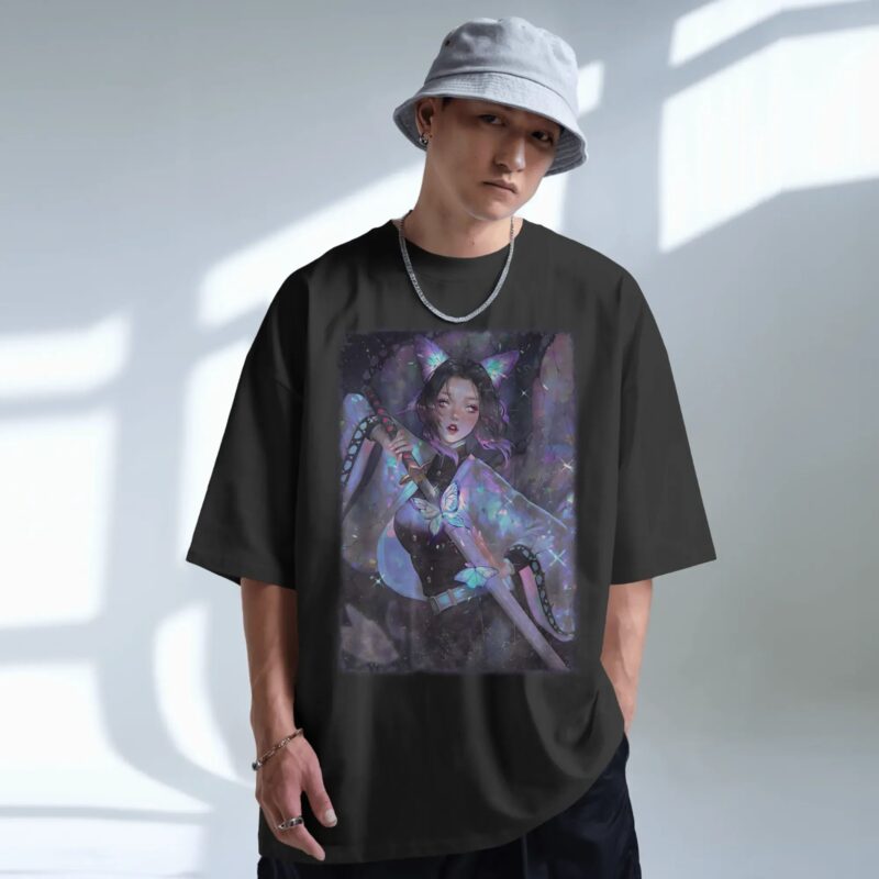 Shinobu Kocho Butterfly Sword Demon Slayer Graphic T Shirt