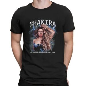 Shakira Las Mujeres Ya No Lloran World Tour 2025 T Shirt