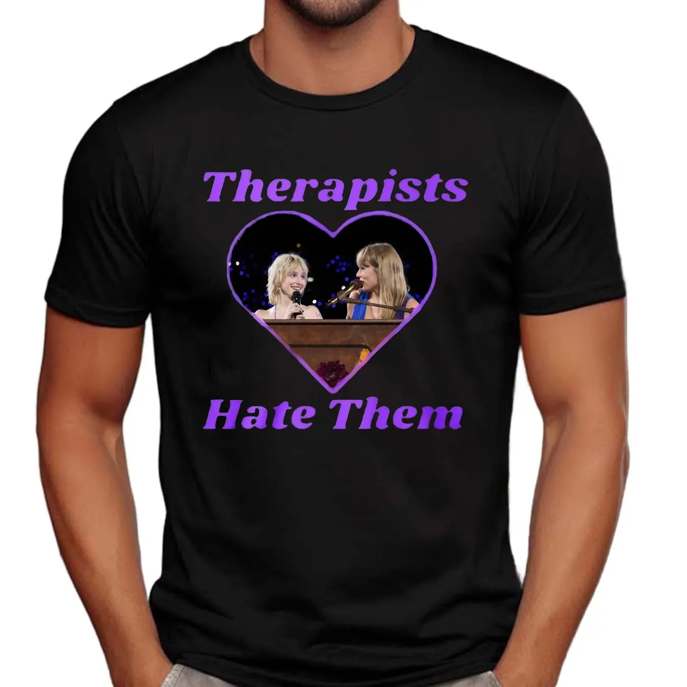 Taylor Swift and Hayley Williams Therapists Hate Them Heart T Shirt
