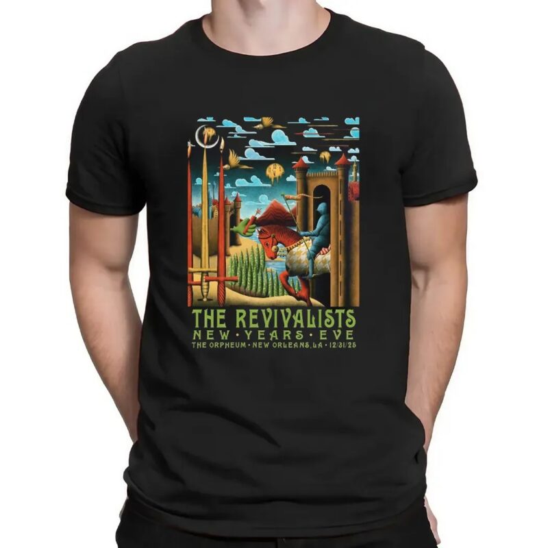 The Revivalists New Years Eve Show In New Orleans Los Angeles At The Orpheum December 31 2025 Poster T Shirt