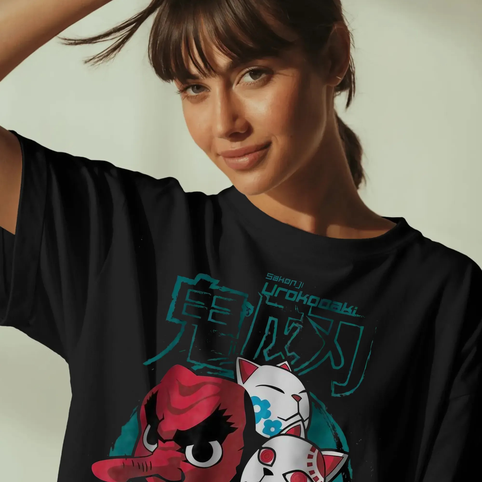 Urokodaki Fox Masks Demon Slayer Kimetsu no Yaiba Anime T Shirt