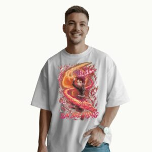 Tanjiro Kamado Hinokami Kagura Sun Breathing Flame Dragon Demon Slayer Anime T Shirt