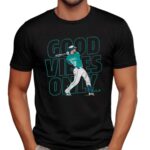 Eugenio Suarez Seattle Mariners Good Vibes Only T Shirt