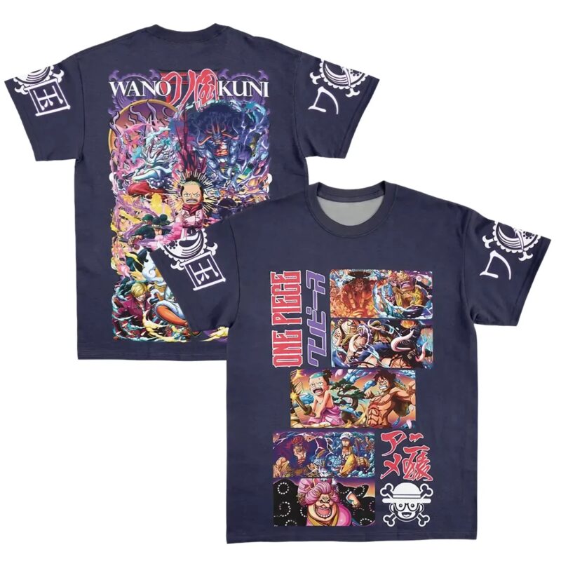Wano Kuni One Piece Anime T Shirt