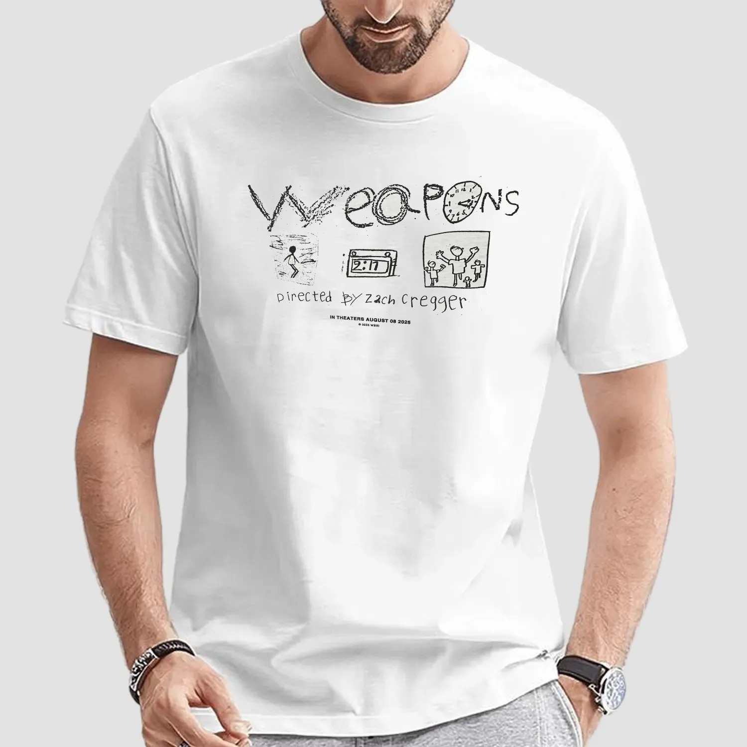 Weapons Directed By Zach Cregger In Theaters August 08 2025 Film T Shirt