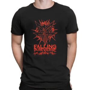 Falling In Reverse Crown Of Thorns Logo T Shirt