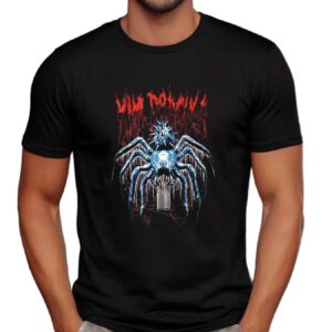 Kim Dracula Spiked Spider T Shirt